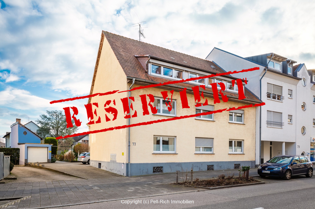 -derzeit reserviert- VOLLES PAKET: Gepflegtes und teilvermietetes 5-Familienhaus mit Garage in Karlsruhe-Grünwinkel